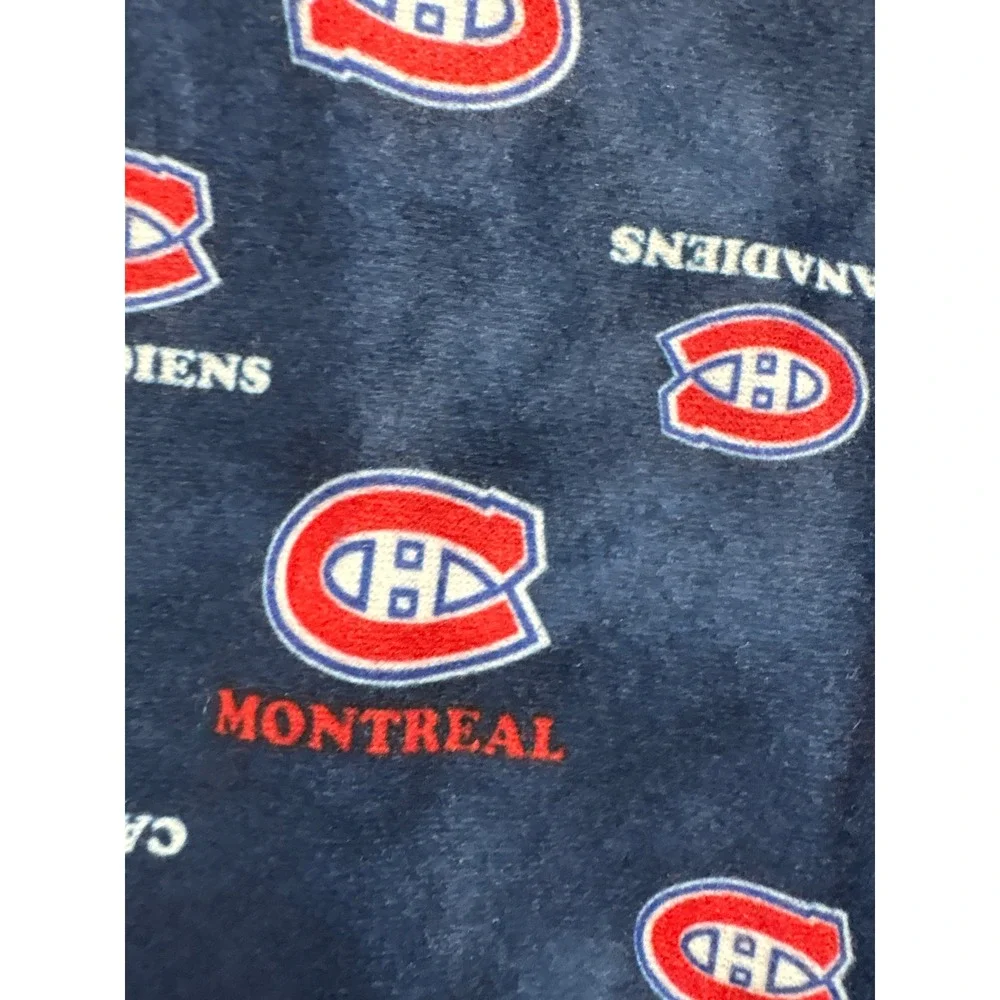 NHL Montreal Canadiens Kids Pajama Pants Navy Blue 4T KN8-54LF4 JJ New With Tags